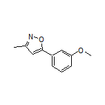 5-(3-Methoxyphenyl)-3-methylisoxazole