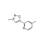 3-Methyl-5-(4-methyl-2-pyridyl)isoxazole