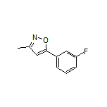 5-(3-Fluorophenyl)-3-methylisoxazole