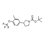 1-Boc-3-[3-methyl-4-(trifluoromethoxy)phenyl]pyrrolidine