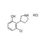 3-Chloro-2-(3-pyrrolidinyl)phenol Hydrochloride