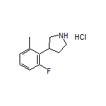 3-(2-Fluoro-6-methylphenyl)pyrrolidine Hydrochloride