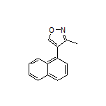 3-Methyl-4-(1-naphthyl)isoxazole