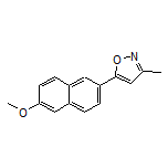 5-(6-Methoxy-2-naphthyl)-3-methylisoxazole