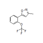 3-Methyl-5-[2-(trifluoromethoxy)phenyl]isoxazole