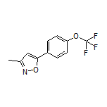 3-Methyl-5-[4-(trifluoromethoxy)phenyl]isoxazole