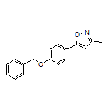 5-[4-(Benzyloxy)phenyl]-3-methylisoxazole