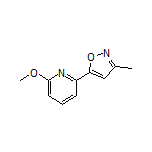 5-(6-Methoxy-2-pyridyl)-3-methylisoxazole