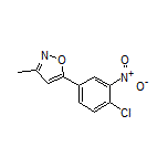 5-(4-Chloro-3-nitrophenyl)-3-methylisoxazole