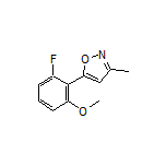 5-(2-Fluoro-6-methoxyphenyl)-3-methylisoxazole