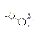 5-(4-Fluoro-3-nitrophenyl)-3-methylisoxazole