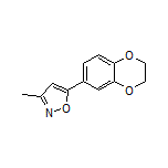 5-(2,3-Dihydrobenzo[b][1,4]dioxin-6-yl)-3-methylisoxazole