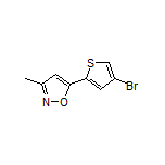 5-(4-Bromo-2-thienyl)-3-methylisoxazole