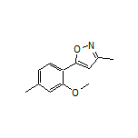 5-(2-Methoxy-4-methylphenyl)-3-methylisoxazole