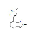 3-Methyl-5-(2-methyl-2H-indazol-7-yl)isoxazole