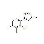 5-(2-Chloro-4-fluoro-3-methylphenyl)-3-methylisoxazole