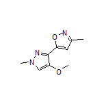 5-(4-Methoxy-1-methyl-3-pyrazolyl)-3-methylisoxazole