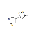 3-Methyl-5-(5-pyrimidinyl)isoxazole