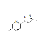 3-Methyl-5-(5-methyl-2-pyridyl)isoxazole