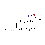 5-(2,4-Diethoxyphenyl)-3-methylisoxazole