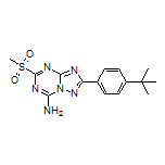 2-[4-(tert-Butyl)phenyl]-5-(methylsulfonyl)-[1,2,4]triazolo[1,5-a][1,3,5]triazin-7-amine