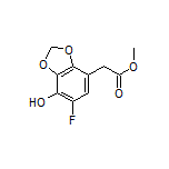 Methyl 2-(6-Fluoro-7-hydroxybenzo[d][1,3]dioxol-4-yl)acetate