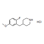 4-(2-Fluoro-5-methoxybenzyl)piperidine Hydrochloride