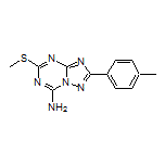 5-(Methylthio)-2-(p-tolyl)-[1,2,4]triazolo[1,5-a][1,3,5]triazin-7-amine