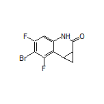 6-Bromo-5,7-difluoro-3,7b-dihydro-1H-cyclopropa[c]quinolin-2(1aH)-one