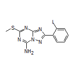 2-(2-Iodophenyl)-5-(methylthio)-[1,2,4]triazolo[1,5-a][1,3,5]triazin-7-amine