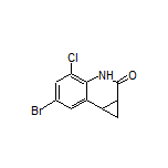 6-Bromo-4-chloro-3,7b-dihydro-1H-cyclopropa[c]quinolin-2(1aH)-one