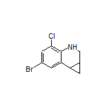 6-Bromo-4-chloro-1a,2,3,7b-tetrahydro-1H-cyclopropa[c]quinoline