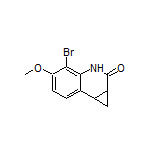 4-Bromo-5-methoxy-3,7b-dihydro-1H-cyclopropa[c]quinolin-2(1aH)-one