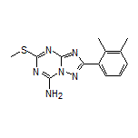 2-(2,3-Dimethylphenyl)-5-(methylthio)-[1,2,4]triazolo[1,5-a][1,3,5]triazin-7-amine