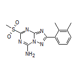 2-(2,3-Dimethylphenyl)-5-(methylsulfonyl)-[1,2,4]triazolo[1,5-a][1,3,5]triazin-7-amine