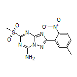 2-(5-Methyl-2-nitrophenyl)-5-(methylsulfonyl)-[1,2,4]triazolo[1,5-a][1,3,5]triazin-7-amine