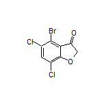 4-Bromo-5,7-dichlorobenzofuran-3(2H)-one