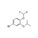 4-Bromo-1-(difluoromethoxy)-2-isopropoxybenzene