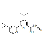 4,4’-Di-tert-butyl-N-cyano-[2,2’-bipyridine]-6-carboximidamide