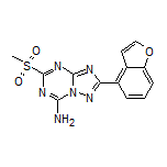 2-(Benzofuran-4-yl)-5-(methylsulfonyl)-[1,2,4]triazolo[1,5-a][1,3,5]triazin-7-amine