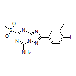 2-(4-Iodo-3-methylphenyl)-5-(methylsulfonyl)-[1,2,4]triazolo[1,5-a][1,3,5]triazin-7-amine