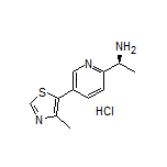 (S)-1-[5-(4-Methyl-5-thiazolyl)-2-pyridyl]ethanamine Hydrochloride