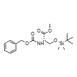 Methyl (S)-3-[(tert-Butyldimethylsilyl)oxy]-2-(Cbz-amino)propanoate