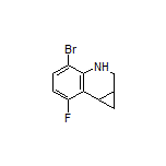 4-Bromo-7-fluoro-1a,2,3,7b-tetrahydro-1H-cyclopropa[c]quinoline