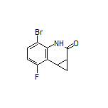 4-Bromo-7-fluoro-3,7b-dihydro-1H-cyclopropa[c]quinolin-2(1aH)-one