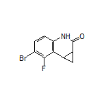 6-Bromo-7-fluoro-3,7b-dihydro-1H-cyclopropa[c]quinolin-2(1aH)-one