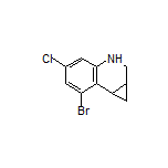 7-Bromo-5-chloro-1a,2,3,7b-tetrahydro-1H-cyclopropa[c]quinoline