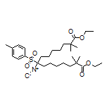 Diethyl 8-Isocyano-2,2,14,14-tetramethyl-8-tosylpentadecanedioate