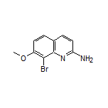 8-Bromo-7-methoxyquinolin-2-amine