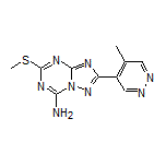 2-(5-Methylpyridazin-4-yl)-5-(methylthio)-[1,2,4]triazolo[1,5-a][1,3,5]triazin-7-amine